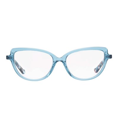 Maria Clear Readers Indoors + Sun Readers Outdoors - Blue Crystal